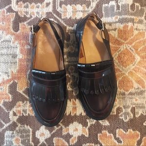 Dr Martens Cherry Slingback Loafer